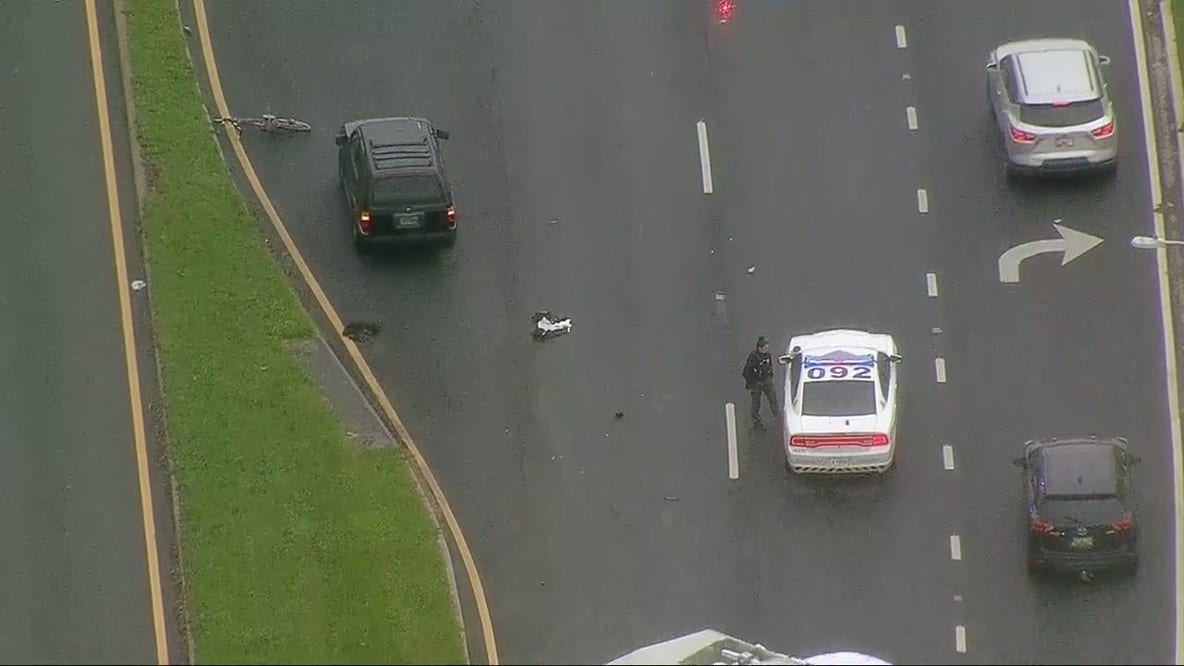 Bicyclist hurt after struck by vehicle in Gaithersburg